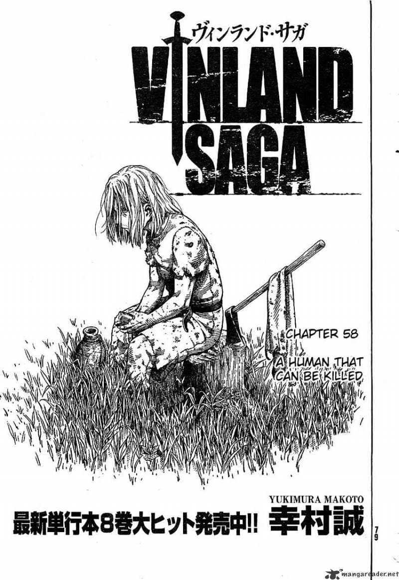 Vinland Saga - Chapter 58 : A Human That Can Be Killed