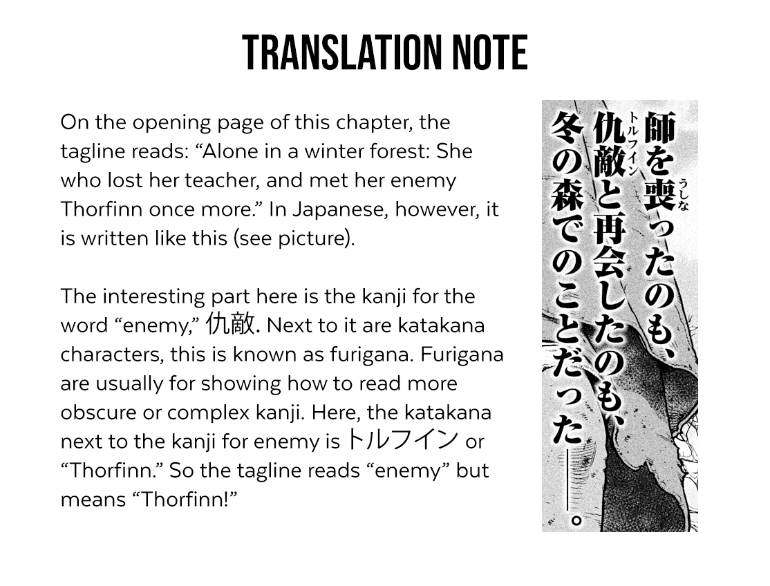 Vinland Saga - Chapter 188: Hild And The God Of The Forest