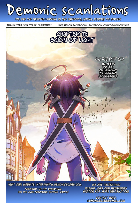 Shen Yin Wang Zuo - Chapter 11: Scion Of Light