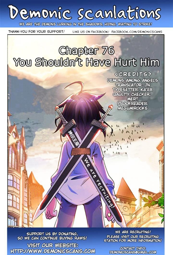 Shen Yin Wang Zuo - Chapter 76 : You Shouldn't Have Hurt Him