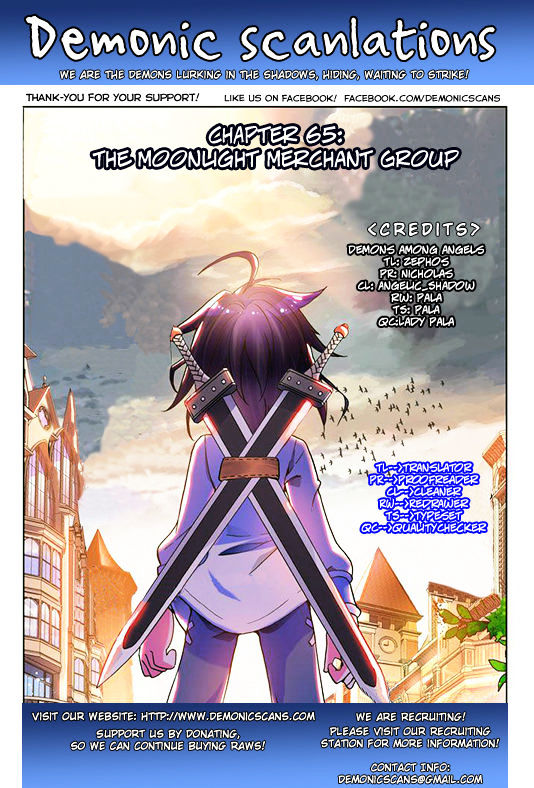 Shen Yin Wang Zuo - Chapter 103 : Chapter 65: The Moonlight Merchant Group