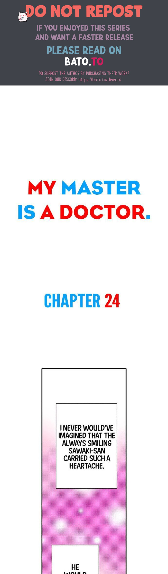 My Master Is A Doctor - Chapter 24