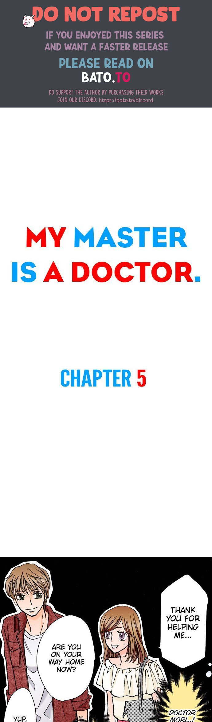 My Master Is A Doctor - Chapter 5