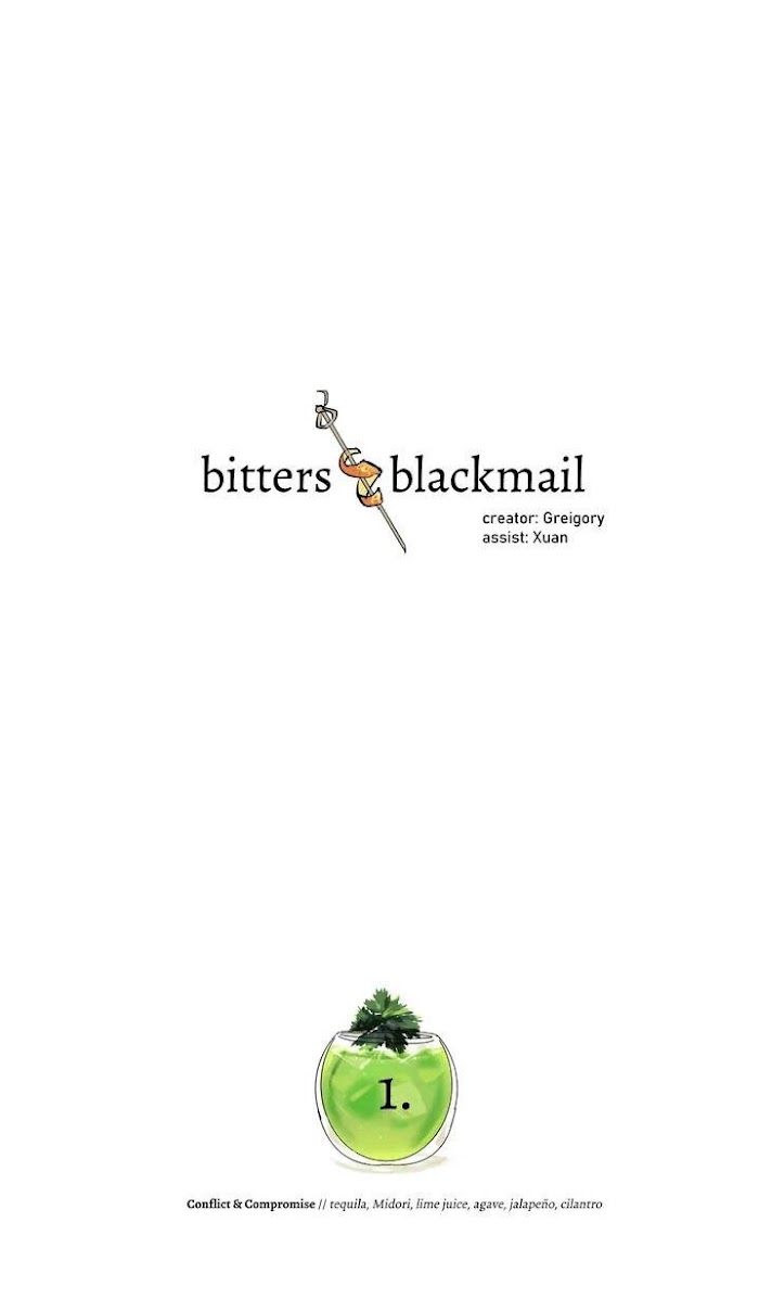 Bitters & Blackmail - Chapter 1