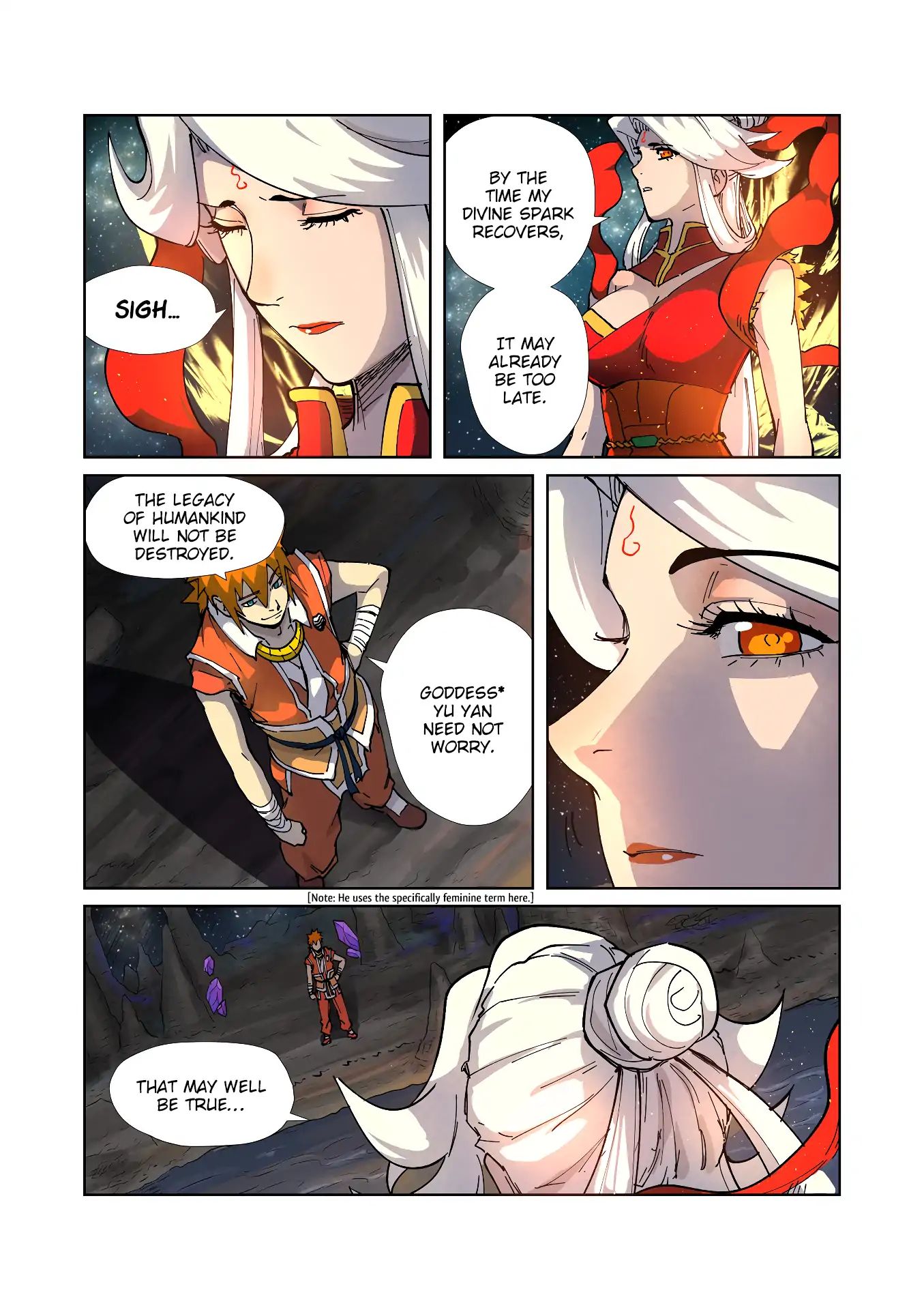 Tales Of Demons And Gods - Chapter 223.5: Fire Spiritual Goddess (Part 2)