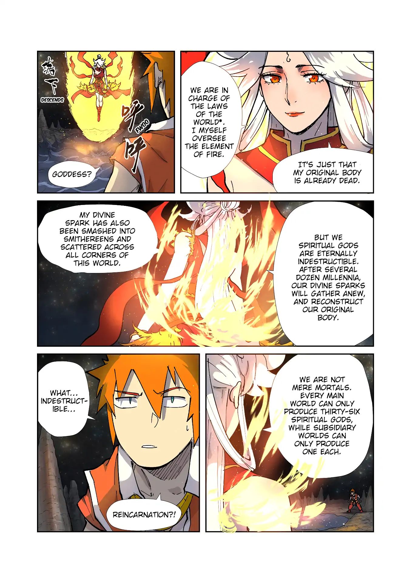 Tales Of Demons And Gods - Chapter 223.5: Fire Spiritual Goddess (Part 2)