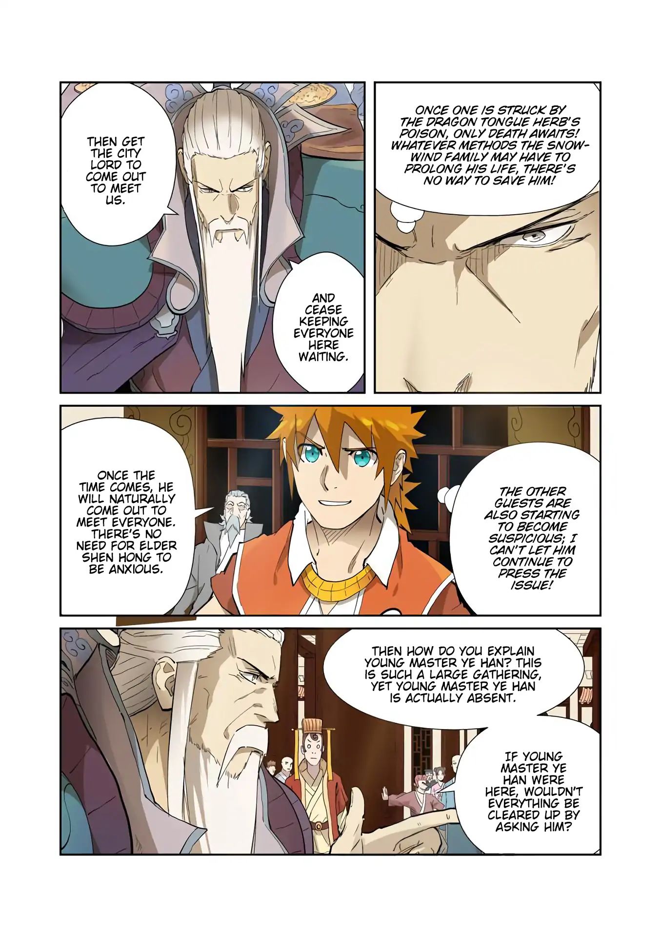 Tales Of Demons And Gods - Chapter 204: War Of Words