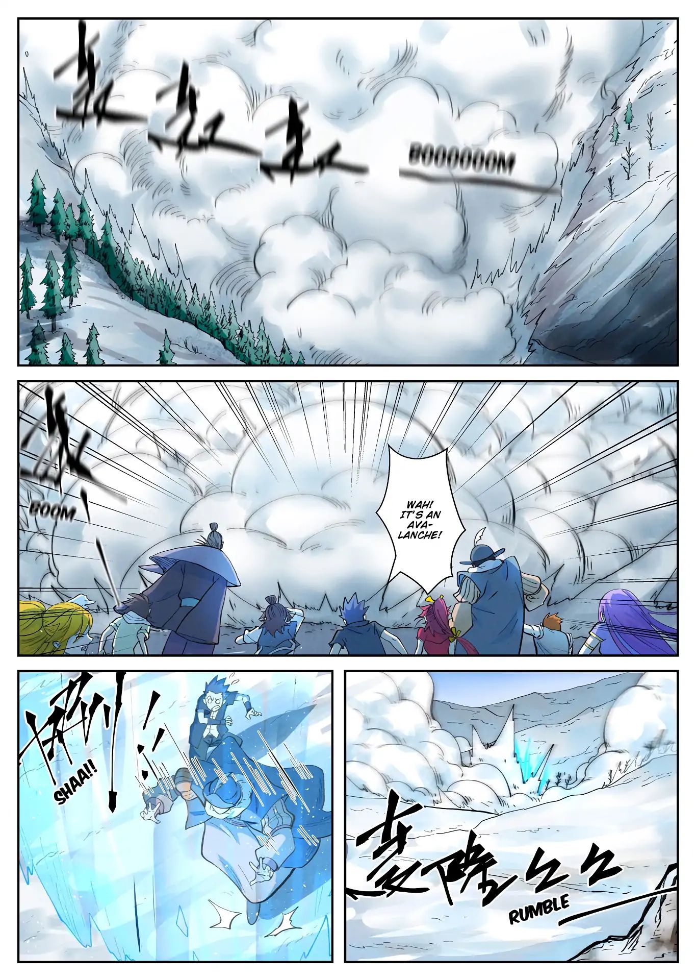 Tales Of Demons And Gods - Chapter 251: Battle In The Snowy Mountains