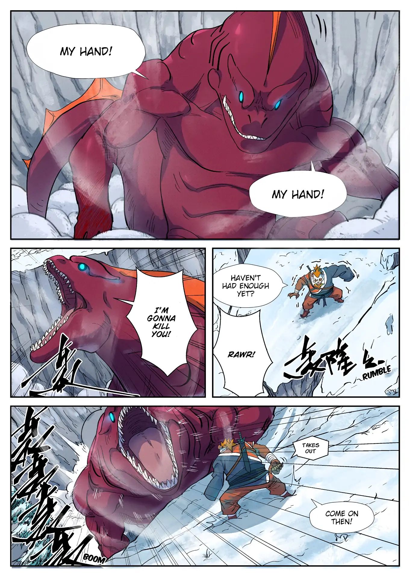 Tales Of Demons And Gods - Chapter 252: Dragon Burst Bomb