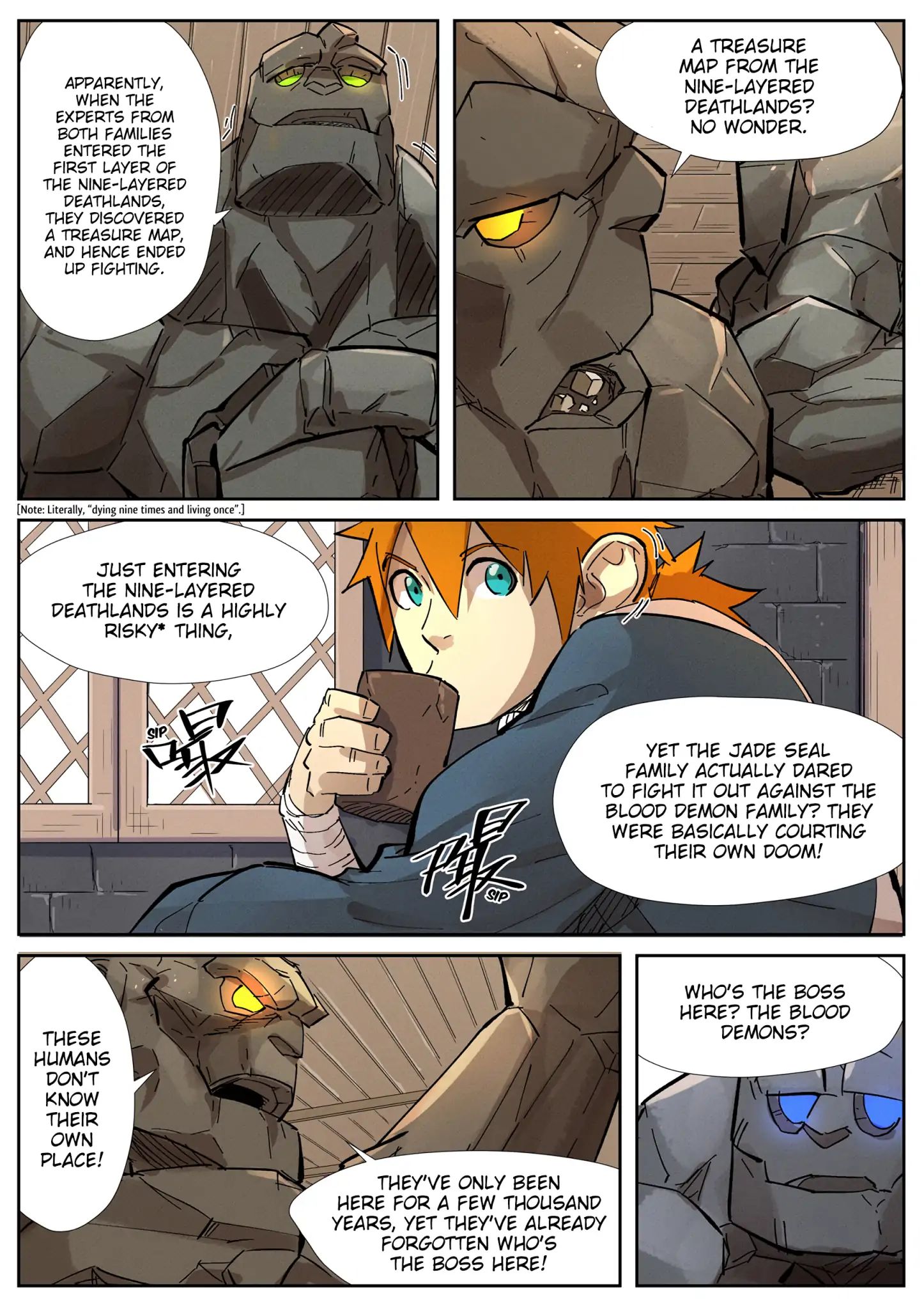 Tales Of Demons And Gods - Chapter 230.5: Blackrock City (Part 2)