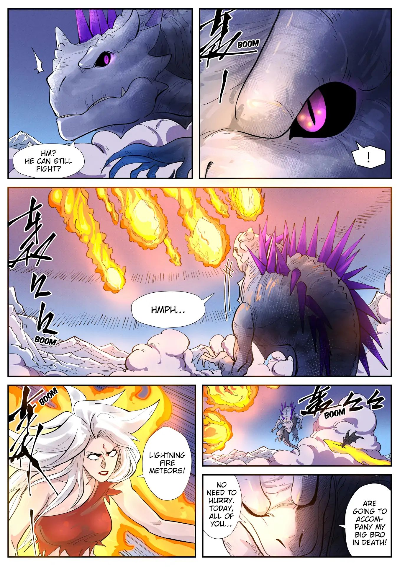 Tales Of Demons And Gods - Chapter 252.5: Dragon Burst Bomb (Part 2)