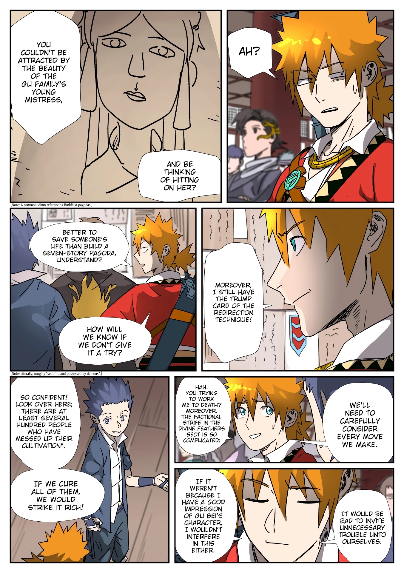 Tales Of Demons And Gods - Chapter 306.5: Getting To Know The New Classmates (Part 2)