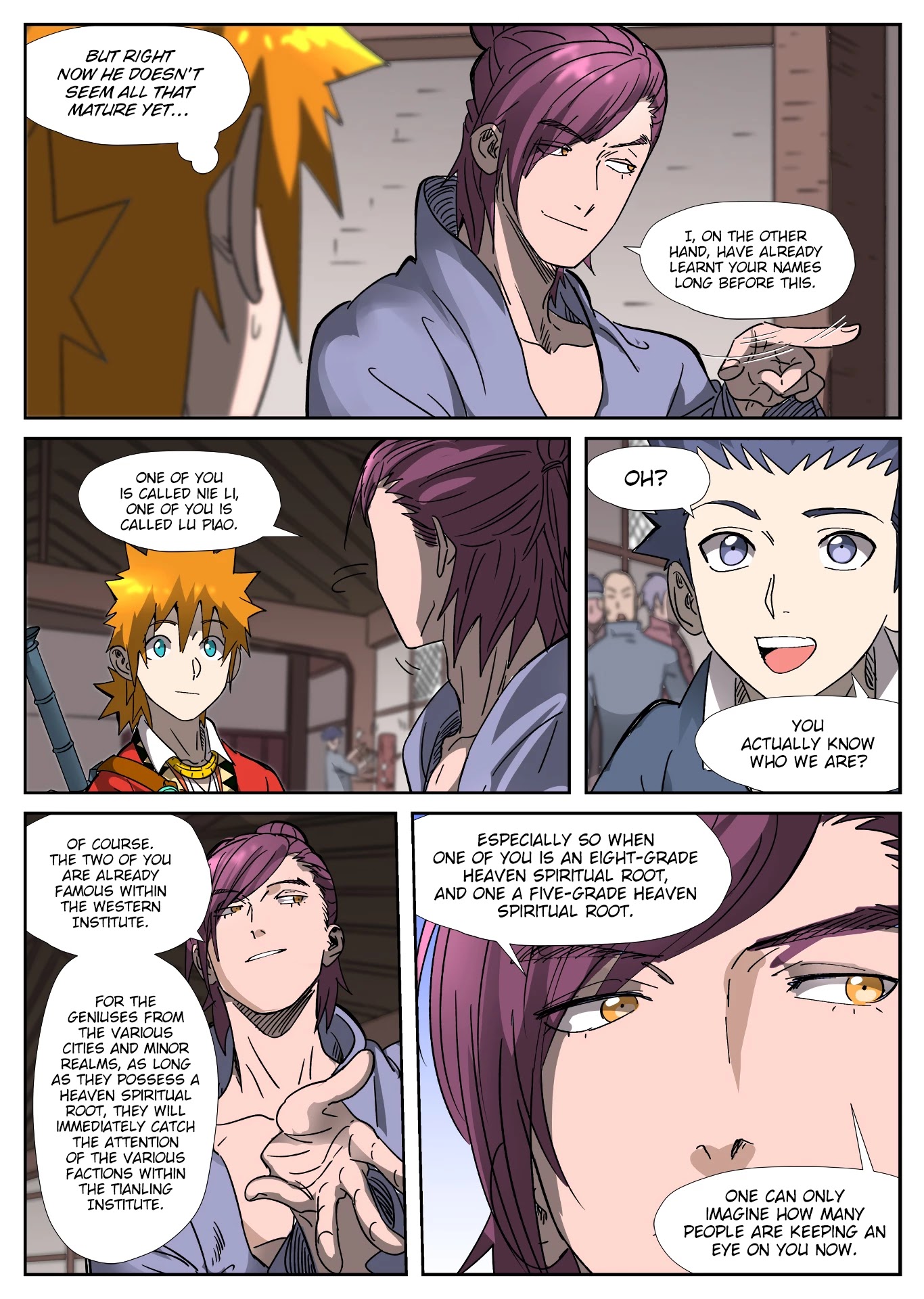 Tales Of Demons And Gods - Chapter 306: Getting To Know The New Classmates