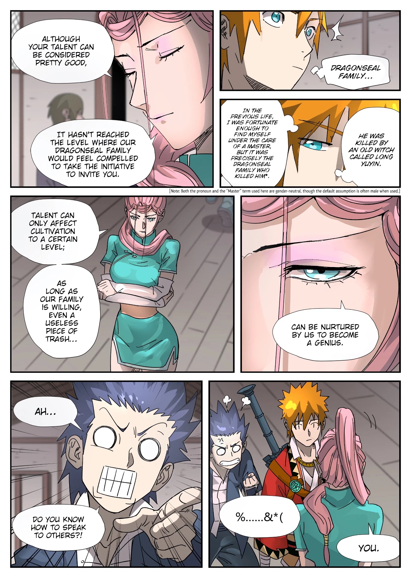 Tales Of Demons And Gods - Chapter 306: Getting To Know The New Classmates