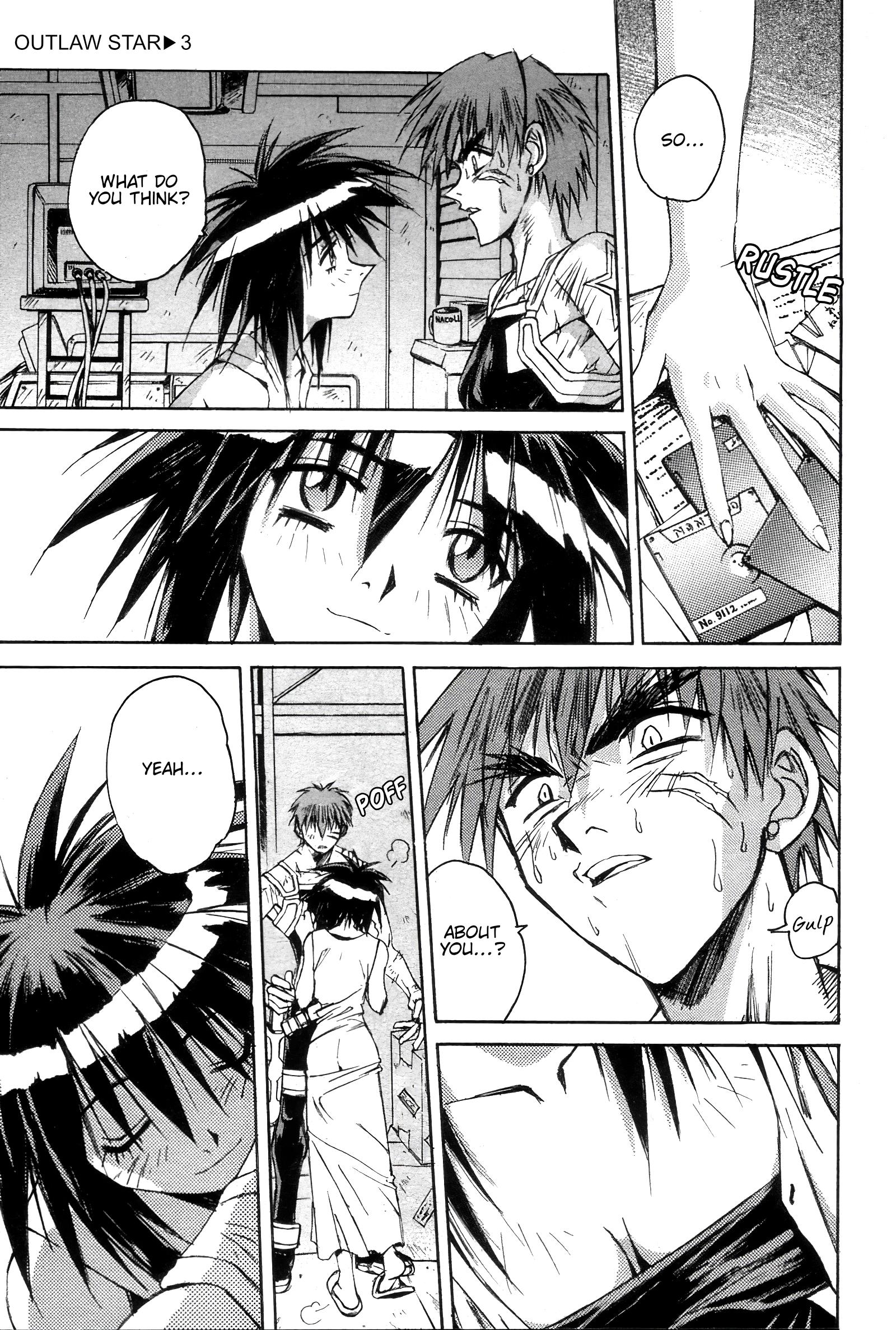 Outlaw Star - Vol.3 Chapter 15: Like Someone In Love