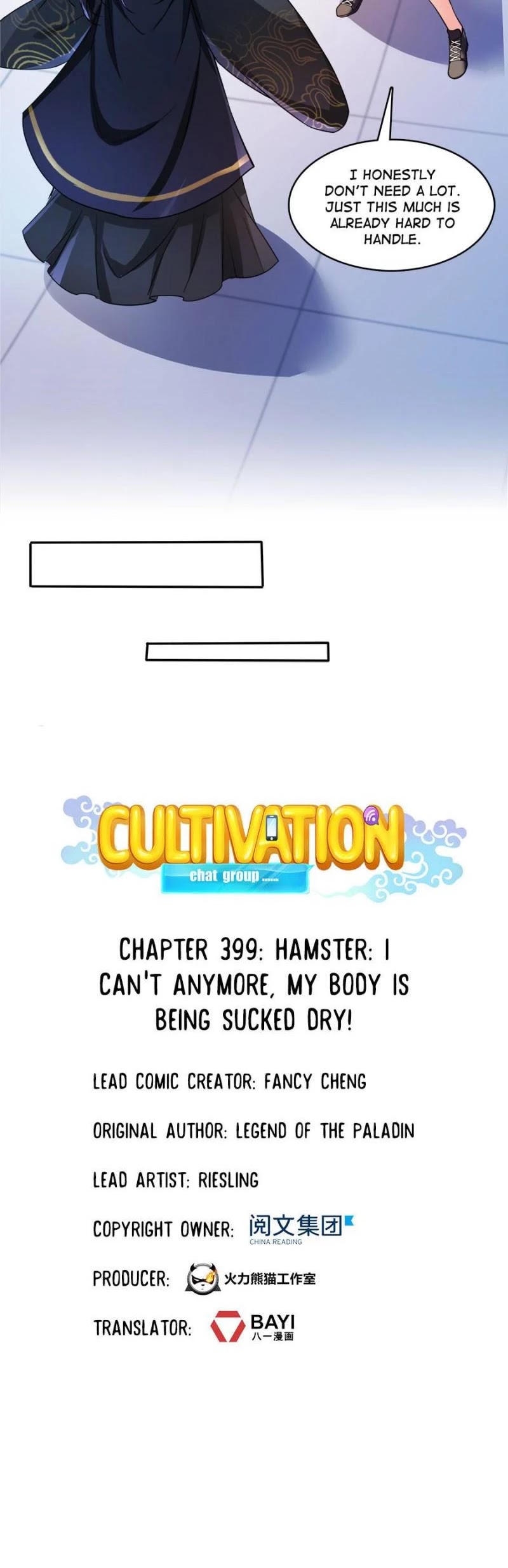 Cultivation Chat Group - Chapter 399