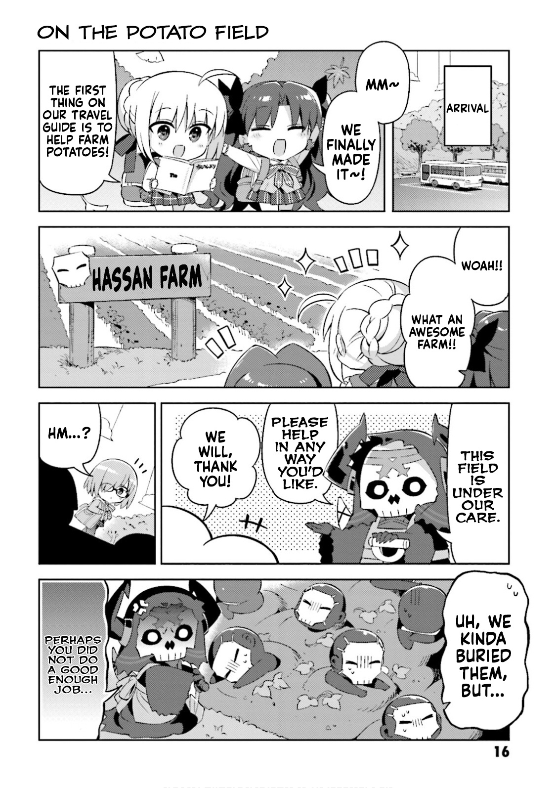 Type-Moon Gakuen - Chibi Chuki! - Vol.5 Chapter 36: 36Th Period: Fall Field Trip (Part 2)