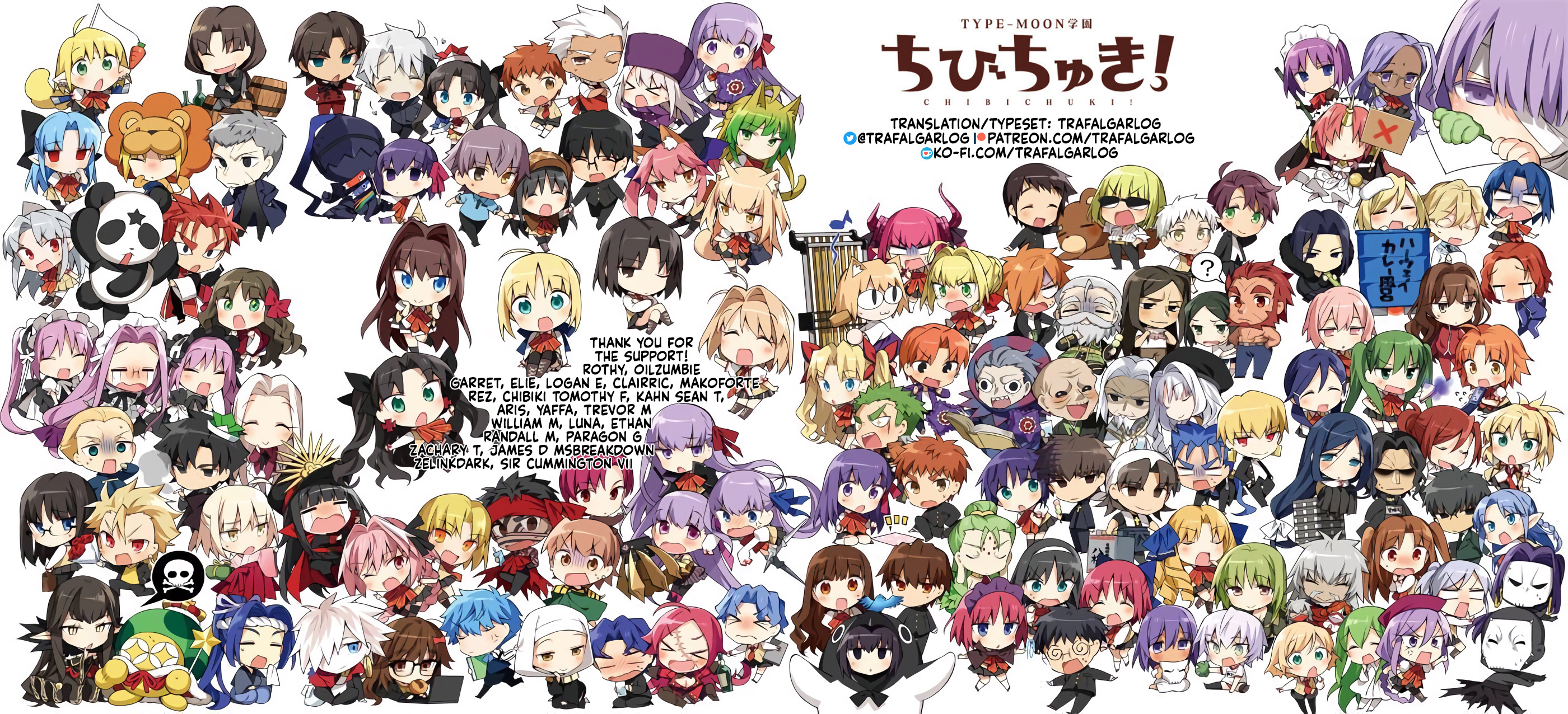 Type-Moon Gakuen - Chibi Chuki! - Vol.5 Chapter 36: 36Th Period: Fall Field Trip (Part 2)