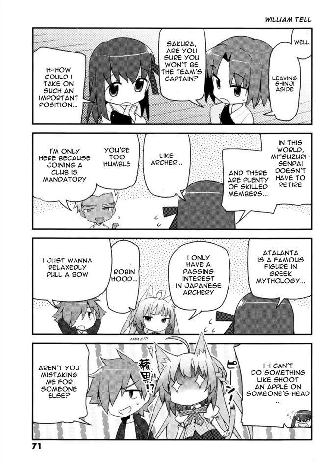 Type-Moon Gakuen - Chibi Chuki! - Chapter 4: Refreshing Youth