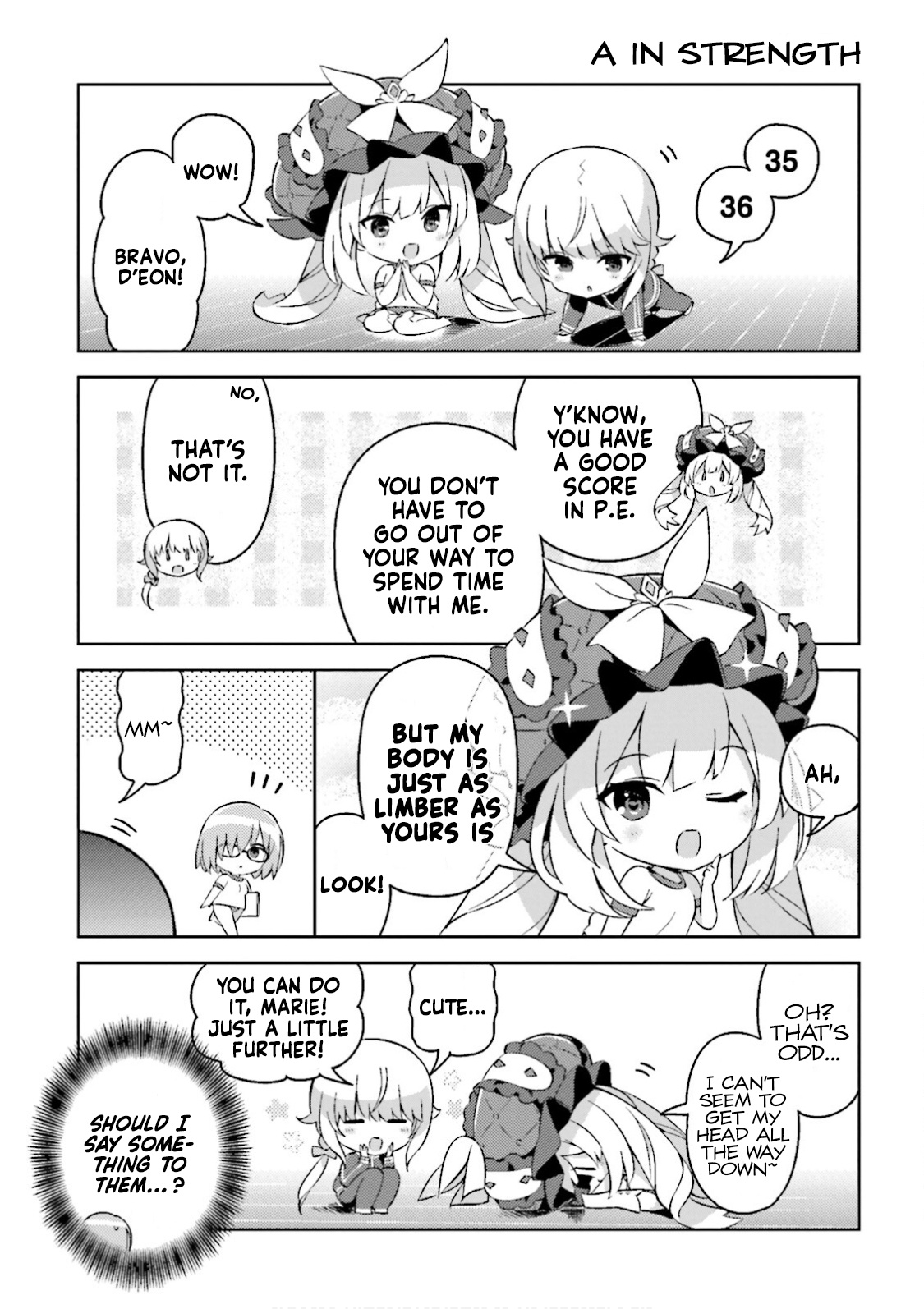 Type-Moon Gakuen - Chibi Chuki! - Chapter 31: 31St Period: Physical Fitness Month