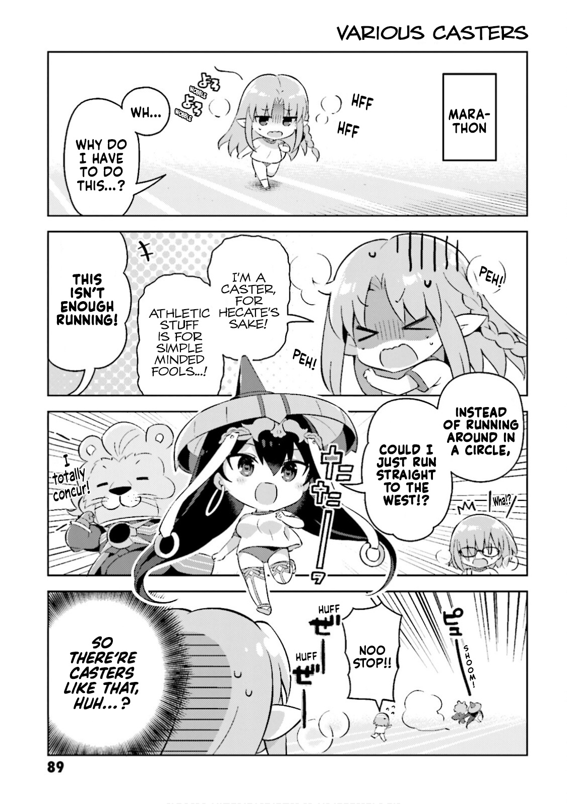 Type-Moon Gakuen - Chibi Chuki! - Chapter 31: 31St Period: Physical Fitness Month