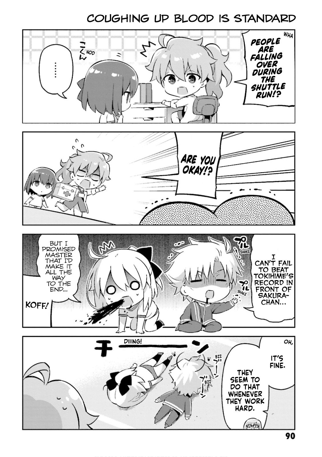 Type-Moon Gakuen - Chibi Chuki! - Chapter 31: 31St Period: Physical Fitness Month