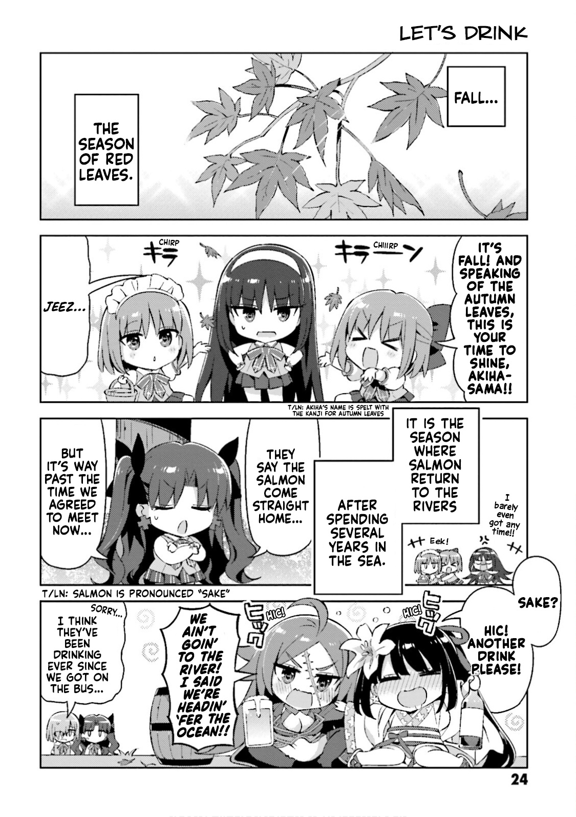 Type-Moon Gakuen - Chibi Chuki! - Vol.5 Chapter 37: 37Th Period: Fall Field Trip (Part 3)