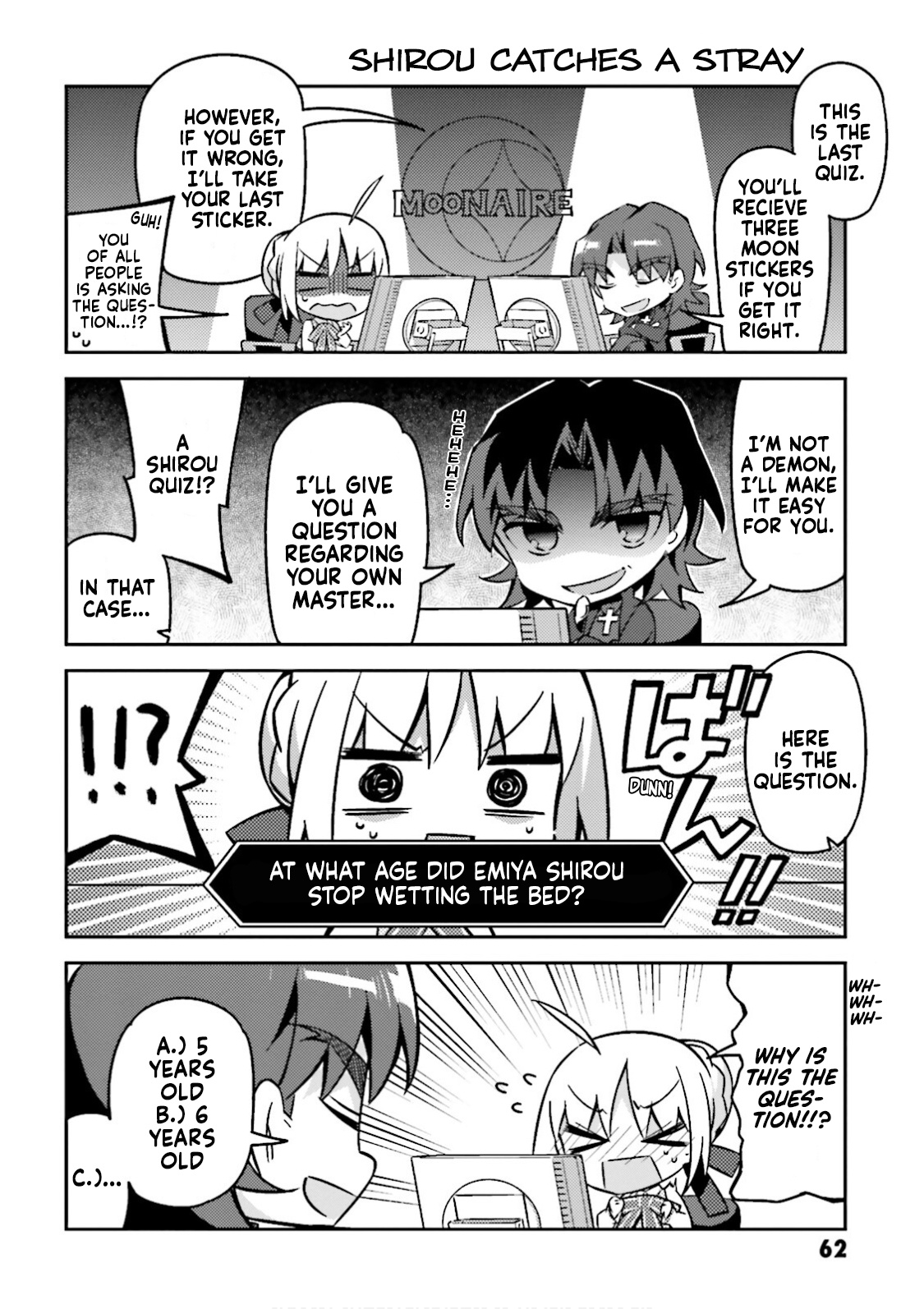 Type-Moon Gakuen - Chibi Chuki! - Chapter 19: 19Th Period: Type-Moon Ultra Quiz (Part 2)