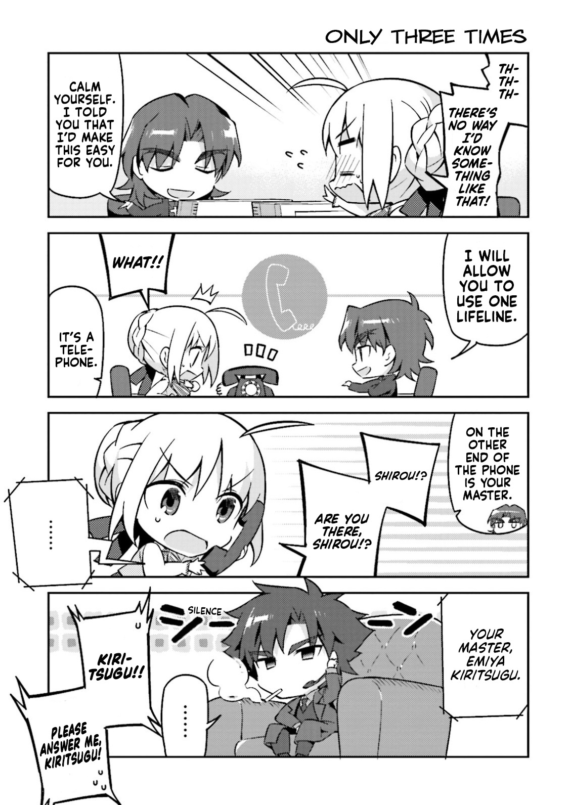 Type-Moon Gakuen - Chibi Chuki! - Chapter 19: 19Th Period: Type-Moon Ultra Quiz (Part 2)