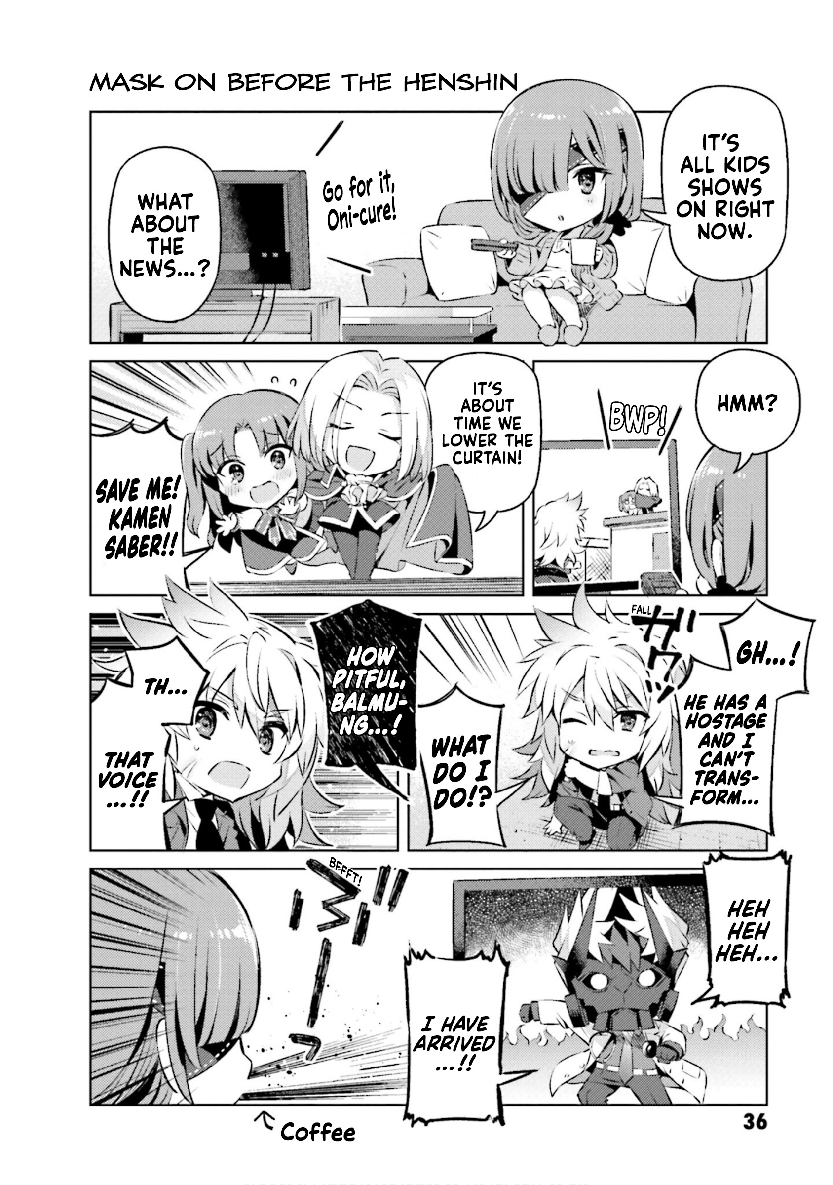 Type-Moon Gakuen - Chibi Chuki! - Vol.7 Chapter 61: 61St Period: Morning (Part 2)