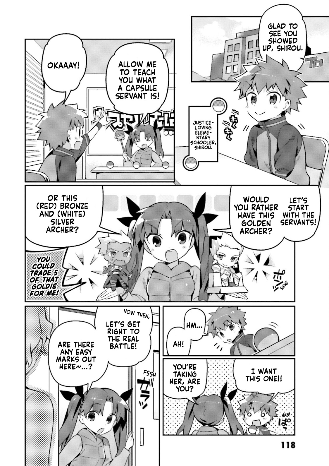 Type-Moon Gakuen - Chibi Chuki! - Chapter 22.8: Capsule Servant