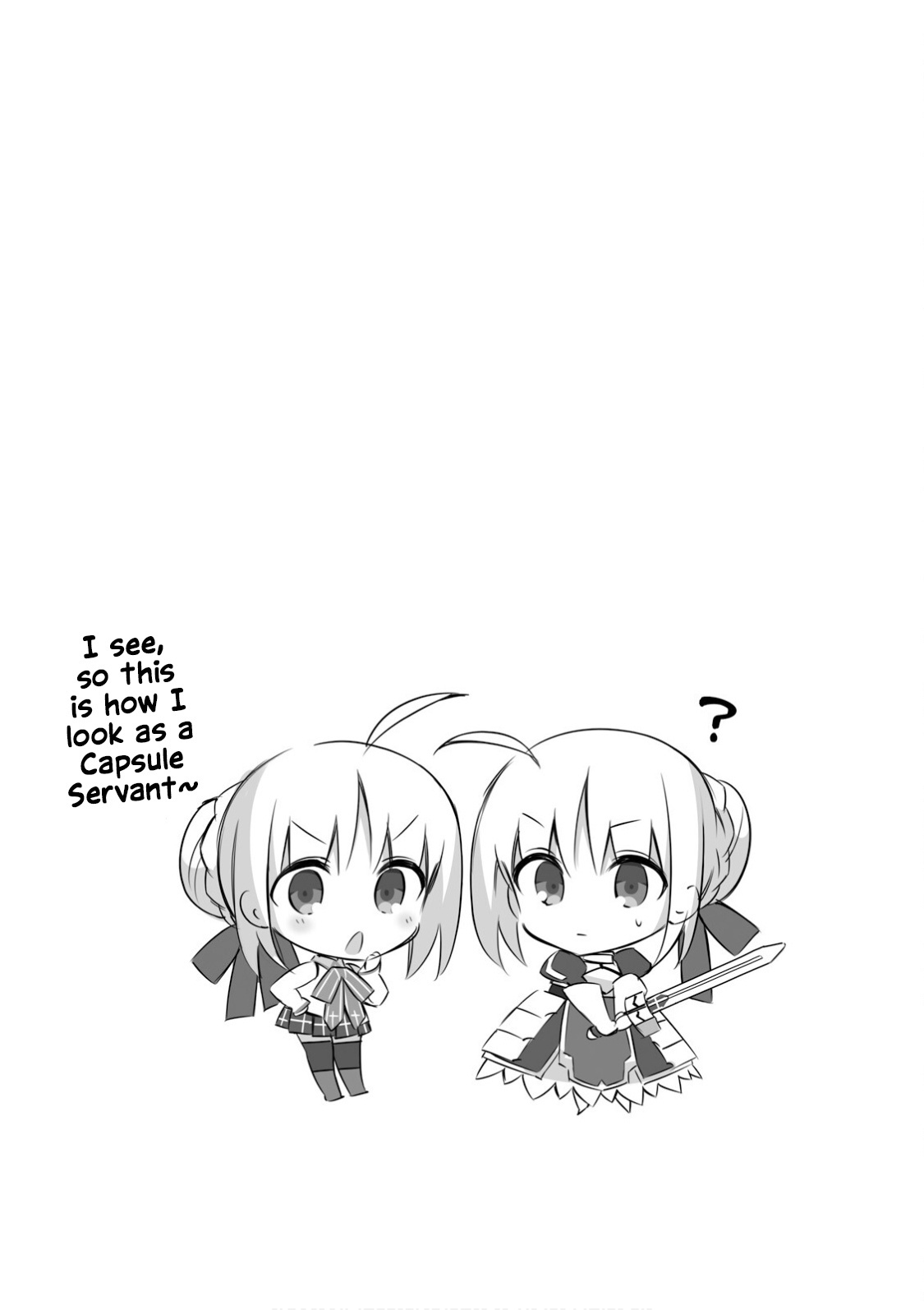 Type-Moon Gakuen - Chibi Chuki! - Chapter 22.8: Capsule Servant