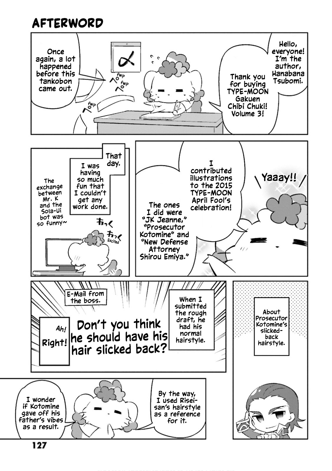 Type-Moon Gakuen - Chibi Chuki! - Chapter 22.8: Capsule Servant