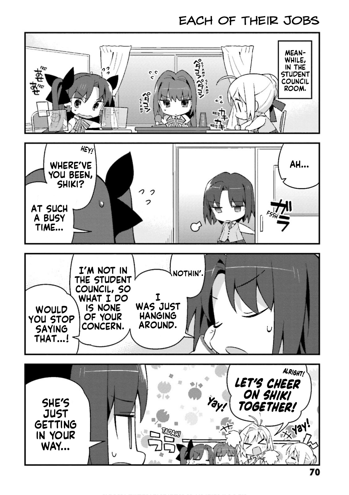 Type-Moon Gakuen - Chibi Chuki! - Chapter 12: 12Th Period: Future Detectives And...