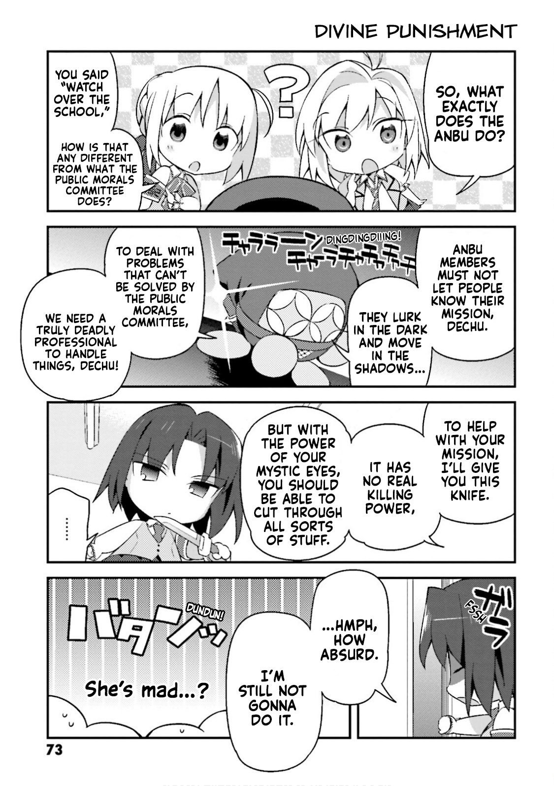 Type-Moon Gakuen - Chibi Chuki! - Chapter 12: 12Th Period: Future Detectives And...