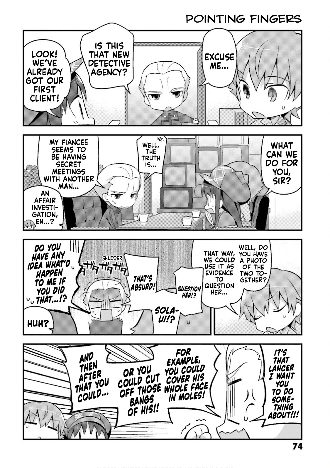 Type-Moon Gakuen - Chibi Chuki! - Chapter 12: 12Th Period: Future Detectives And...