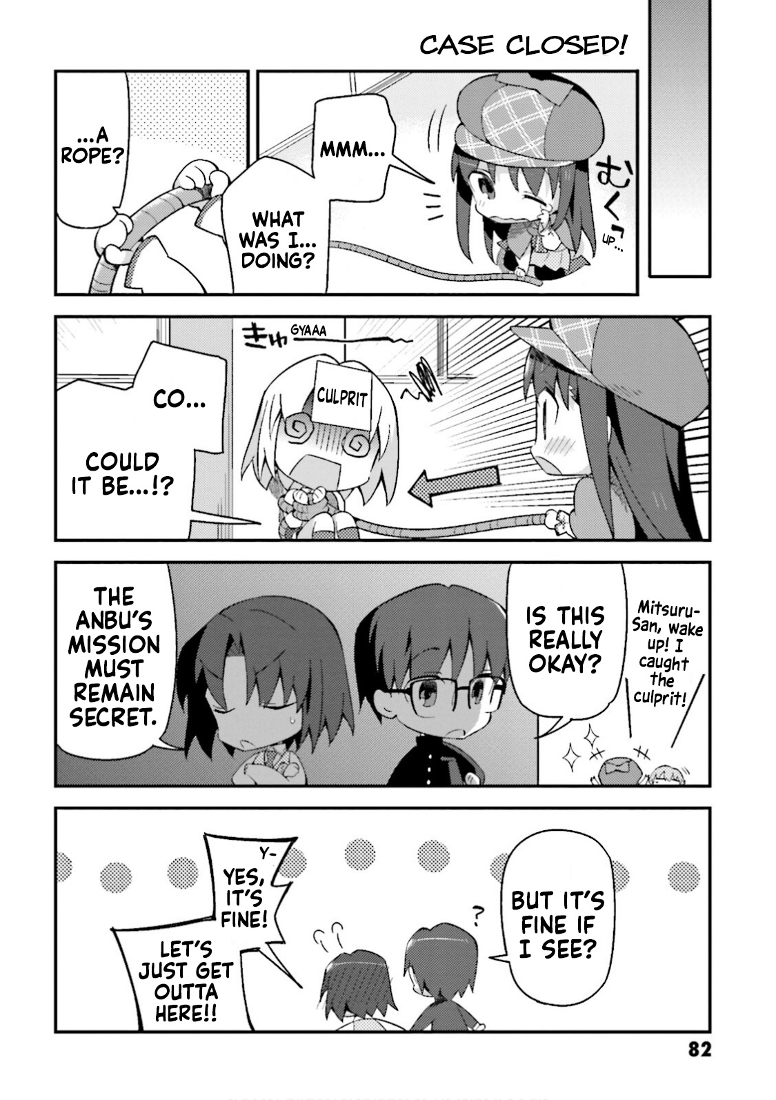 Type-Moon Gakuen - Chibi Chuki! - Chapter 12: 12Th Period: Future Detectives And...