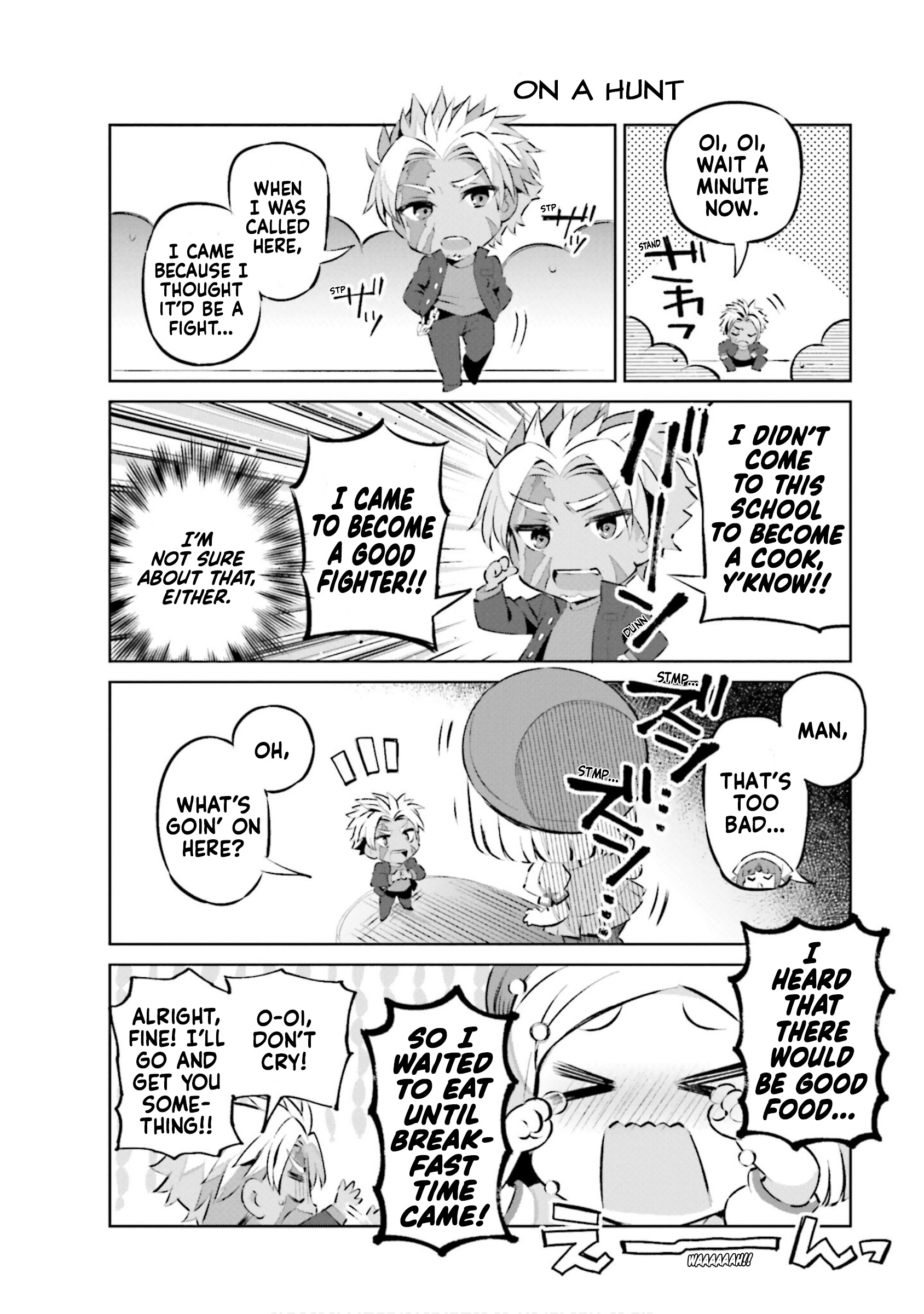 Type-Moon Gakuen - Chibi Chuki! - Vol.7 Chapter 62: 62Nd Period: The Heiress Is A Gradeschooler And A Home-Ec Teacher?