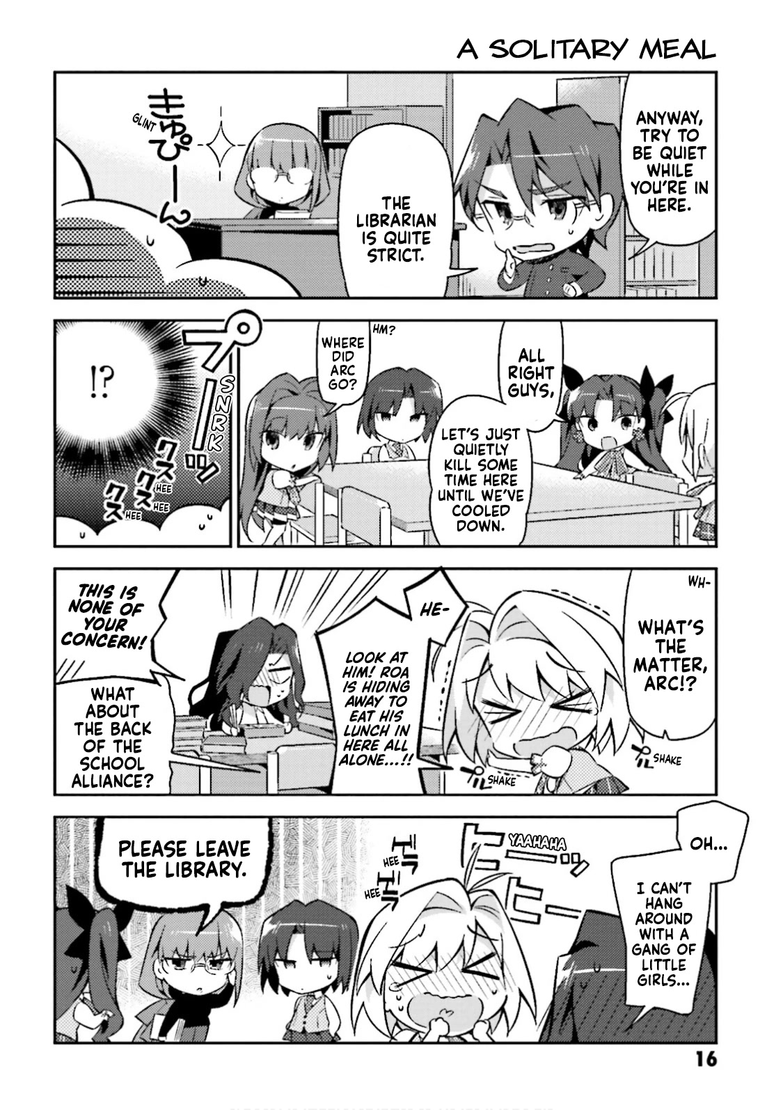 Type-Moon Gakuen - Chibi Chuki! - Chapter 16: 16Th Period: It's Fuyuki City, Not Natsuki City