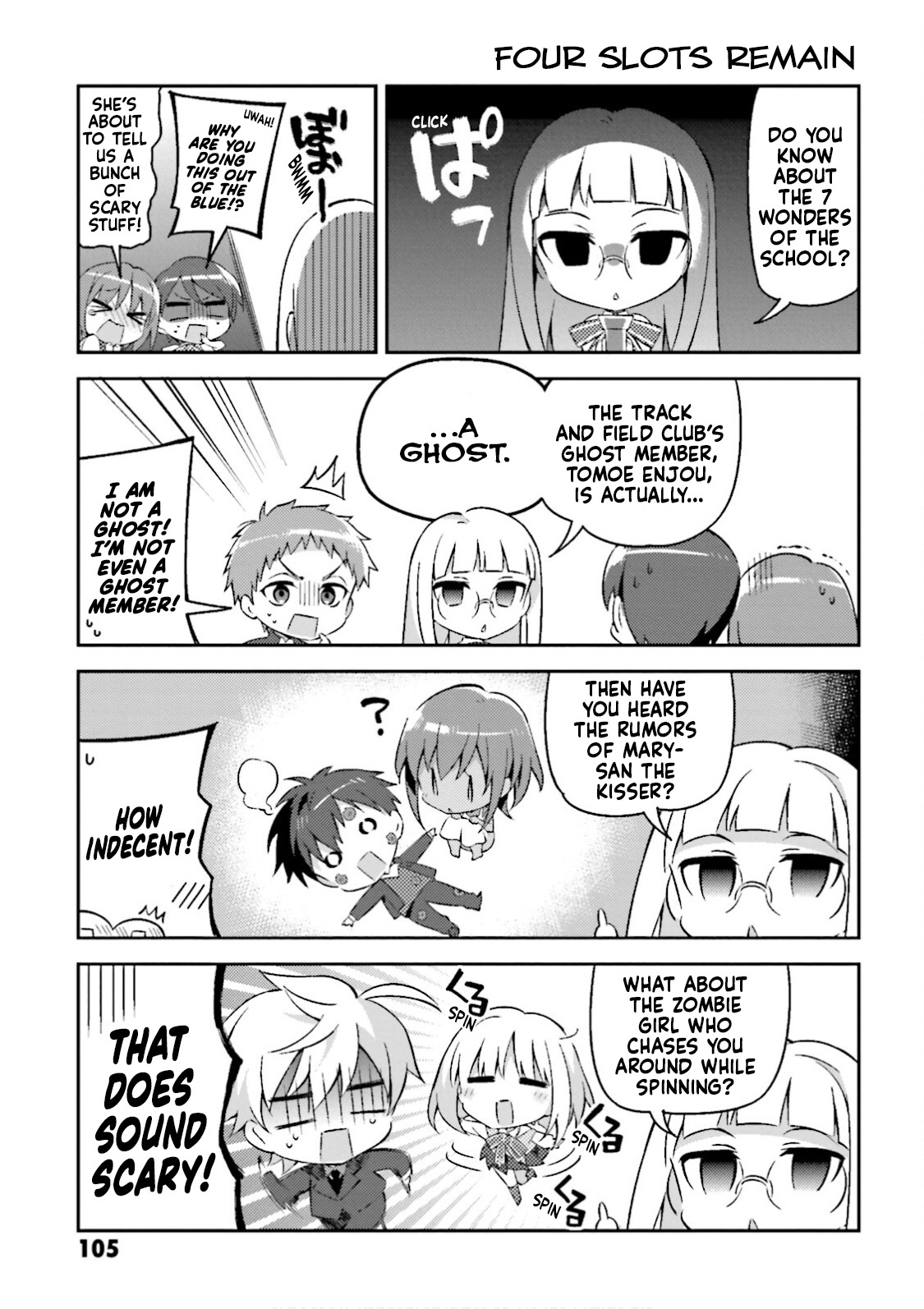 Type-Moon Gakuen - Chibi Chuki! - Chapter 22.2: Special Extracurricular Lesson: Tm Gakuen Scary Stories