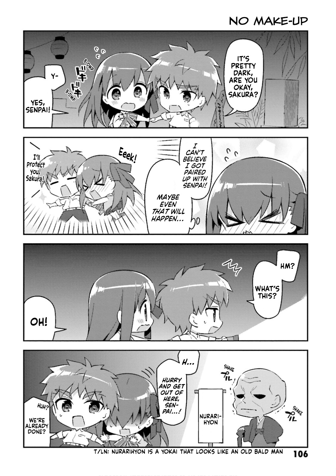 Type-Moon Gakuen - Chibi Chuki! - Chapter 22.2: Special Extracurricular Lesson: Tm Gakuen Scary Stories