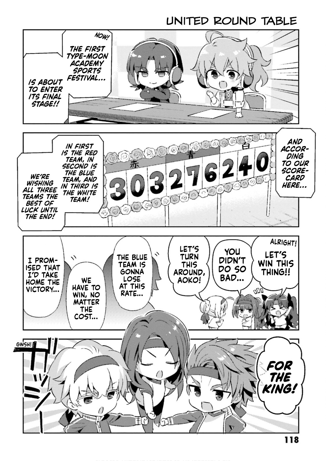 Type-Moon Gakuen - Chibi Chuki! - Chapter 34: 34Th Period: Sports Day (Part 3)