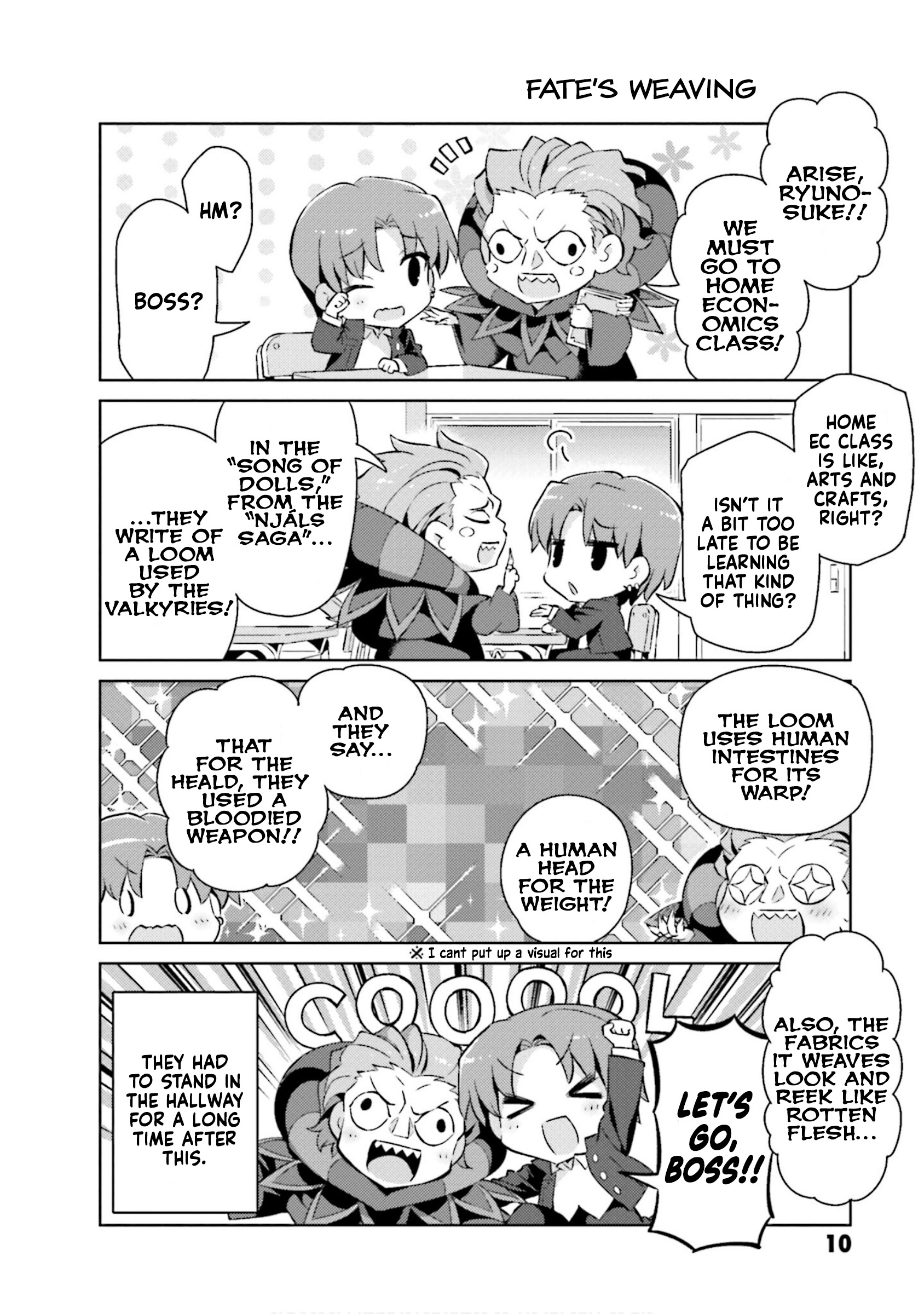 Type-Moon Gakuen - Chibi Chuki! - Vol.7 Chapter 58: 58Th Period: Binding Ties