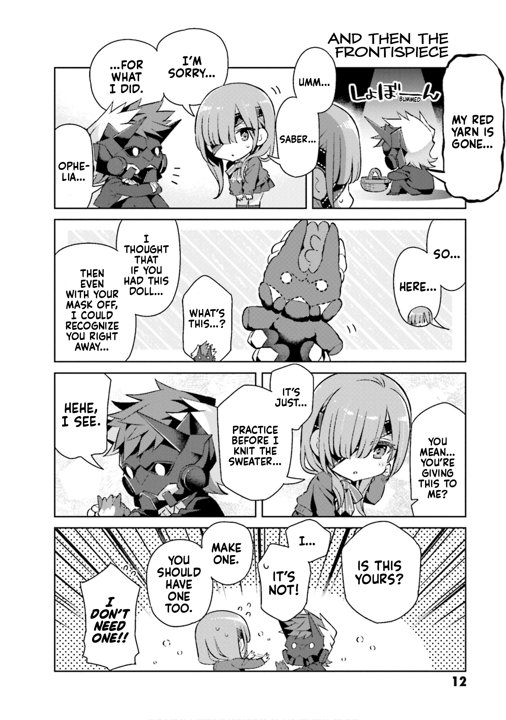 Type-Moon Gakuen - Chibi Chuki! - Vol.7 Chapter 58: 58Th Period: Binding Ties