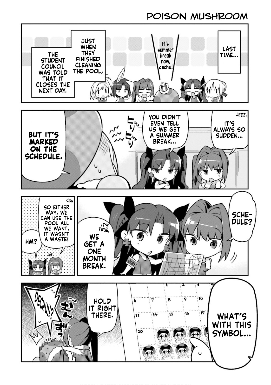 Type-Moon Gakuen - Chibi Chuki! - Chapter 17: 17Th Period: Fight!