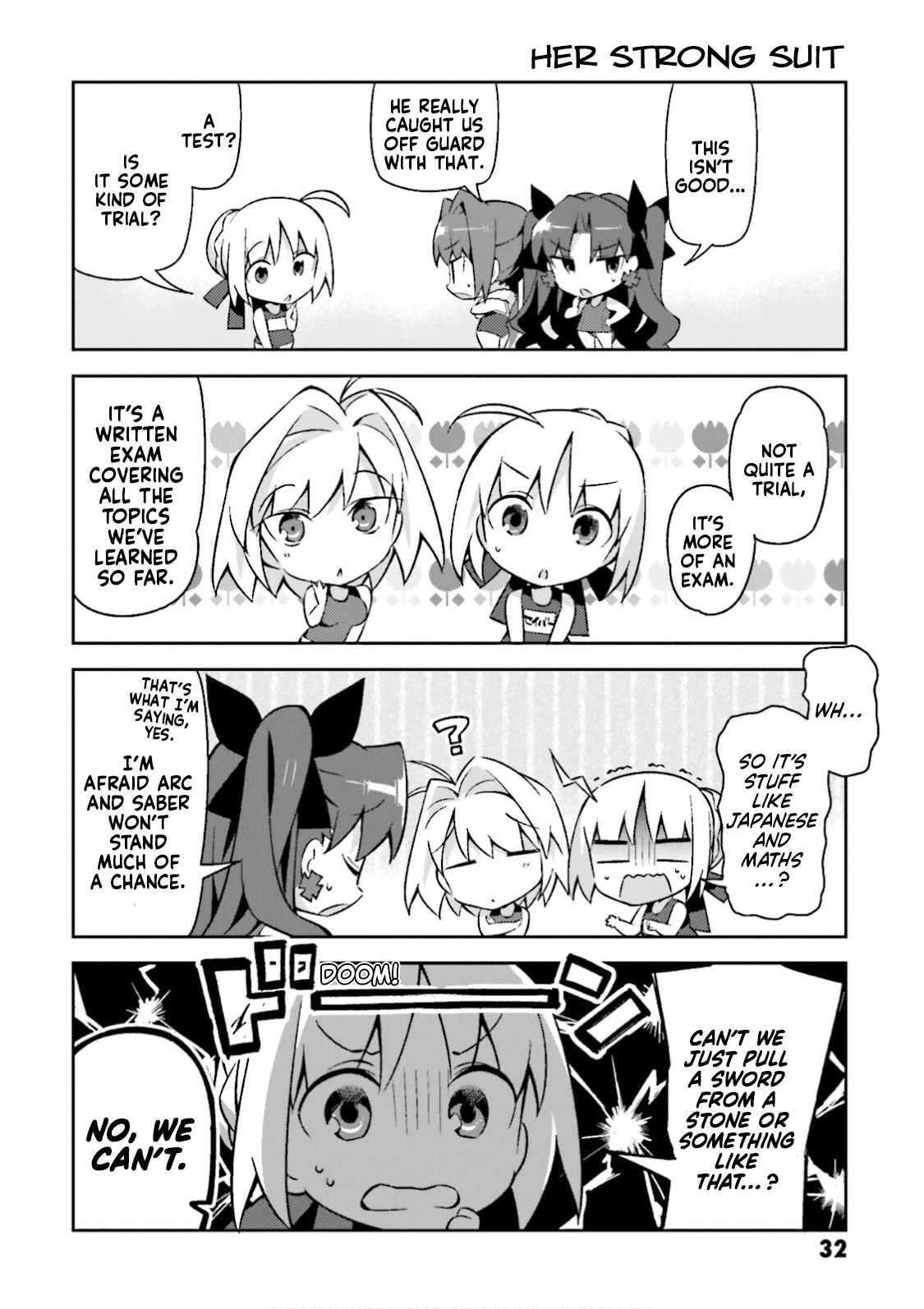 Type-Moon Gakuen - Chibi Chuki! - Chapter 17: 17Th Period: Fight!