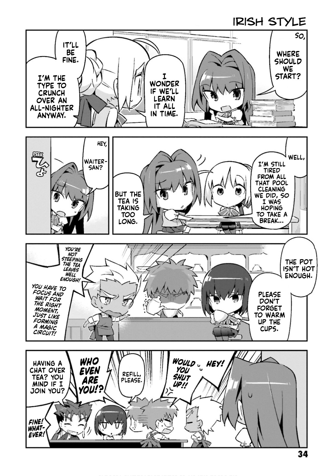 Type-Moon Gakuen - Chibi Chuki! - Chapter 17: 17Th Period: Fight!