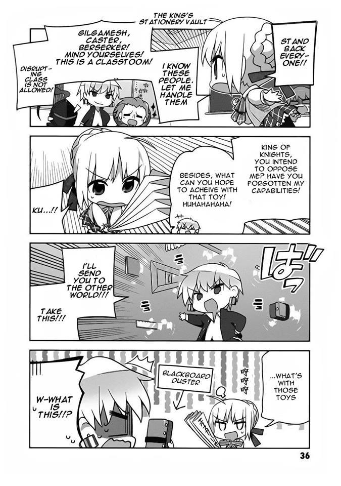 Type-Moon Gakuen - Chibi Chuki! - Chapter 2: Protect The School’s Peace!