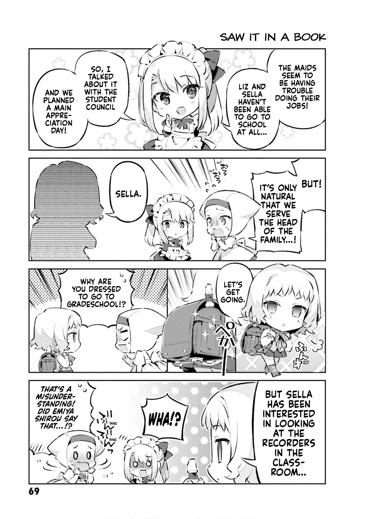 Type-Moon Gakuen - Chibi Chuki! - Chapter 64: 64Th Period: The Path Of A Maid Takes More Than A Day