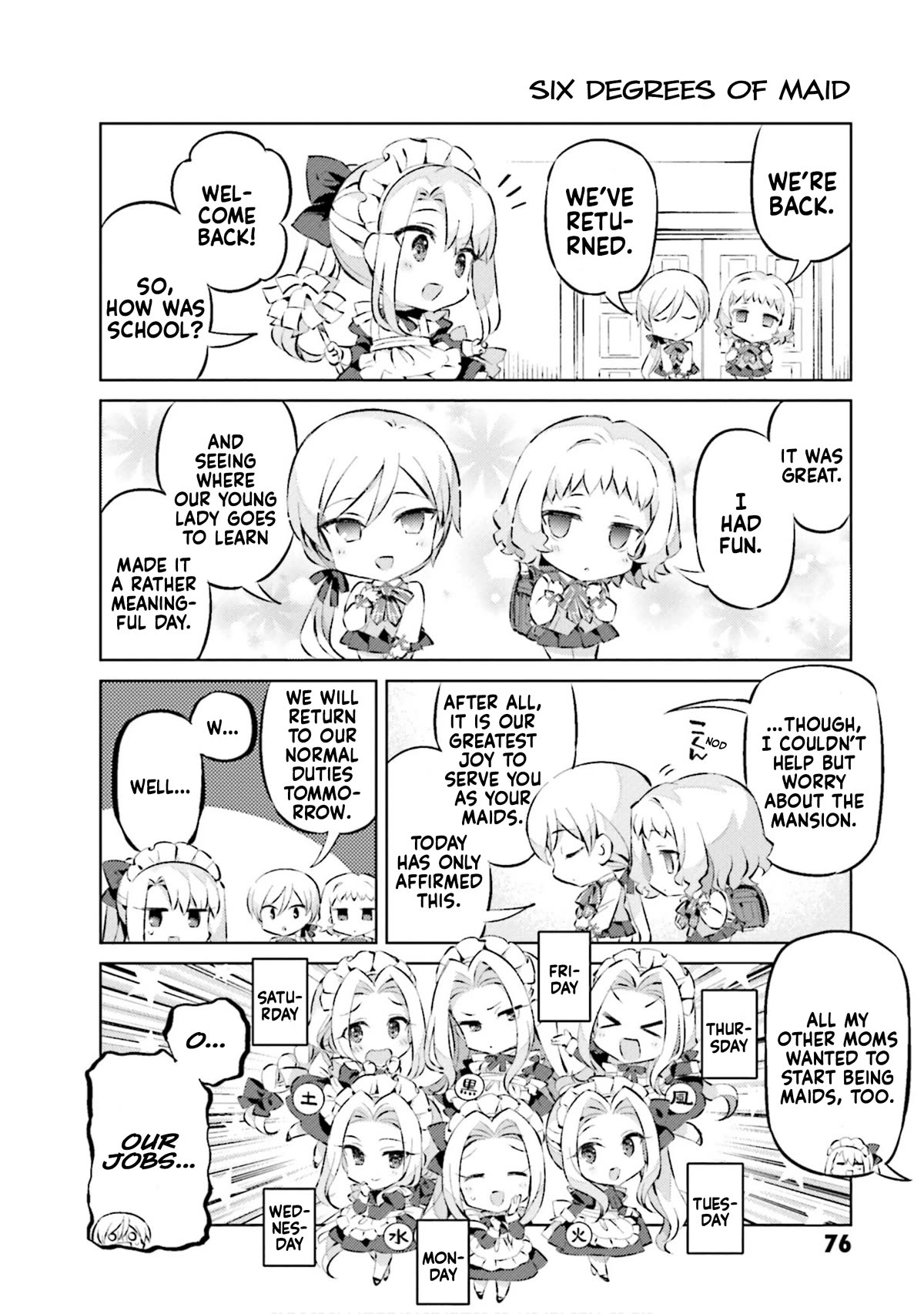 Type-Moon Gakuen - Chibi Chuki! - Chapter 64: 64Th Period: The Path Of A Maid Takes More Than A Day